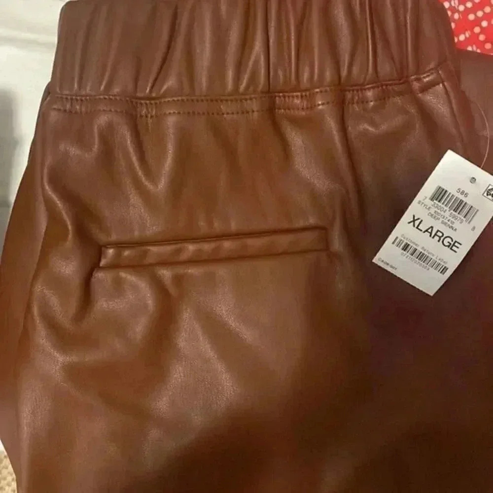 Faux leather pants- INC - Picture 3 of 3
